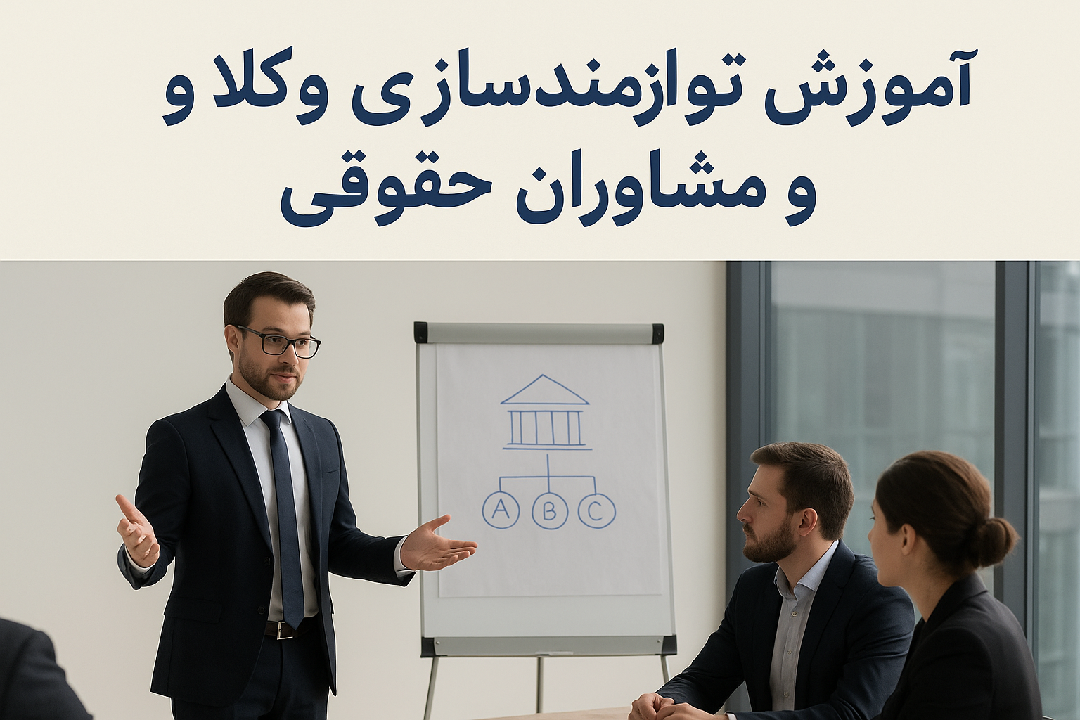 توانمند سازی وکلا و مشاوران حقوقی